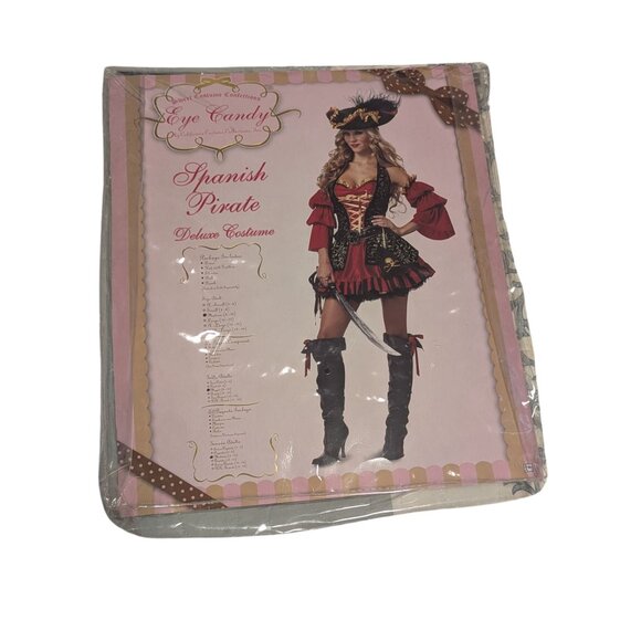 π΄ββ οΈ Pirate Queen Halloween Costume β Size M (8β10) β Complete Set β EUC - Picture 6 of 10